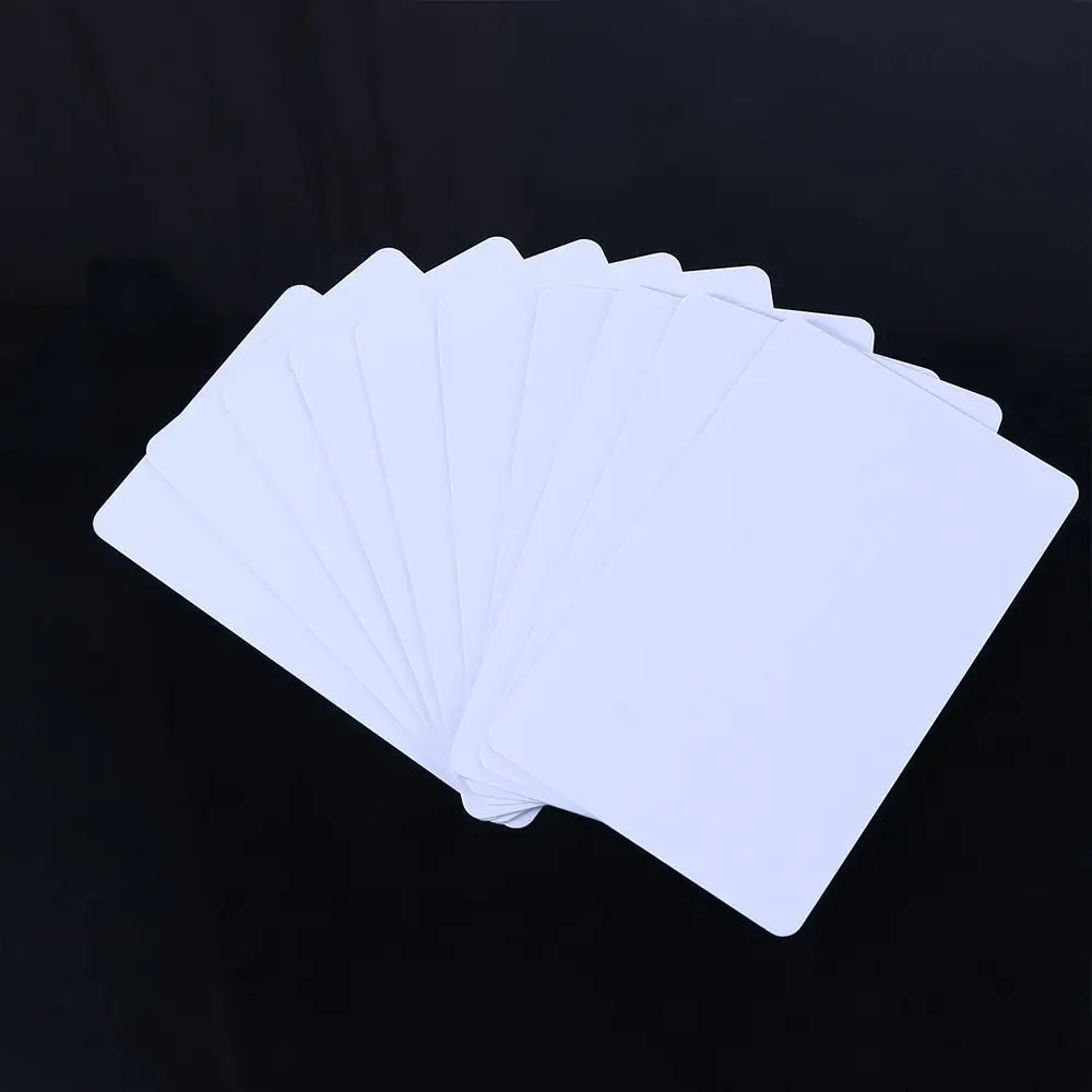 Proximity Classic Smart Card MF S50 10pcs/Lot 13.56Mhz IC Cards RFID Card 0.8mm Thin
