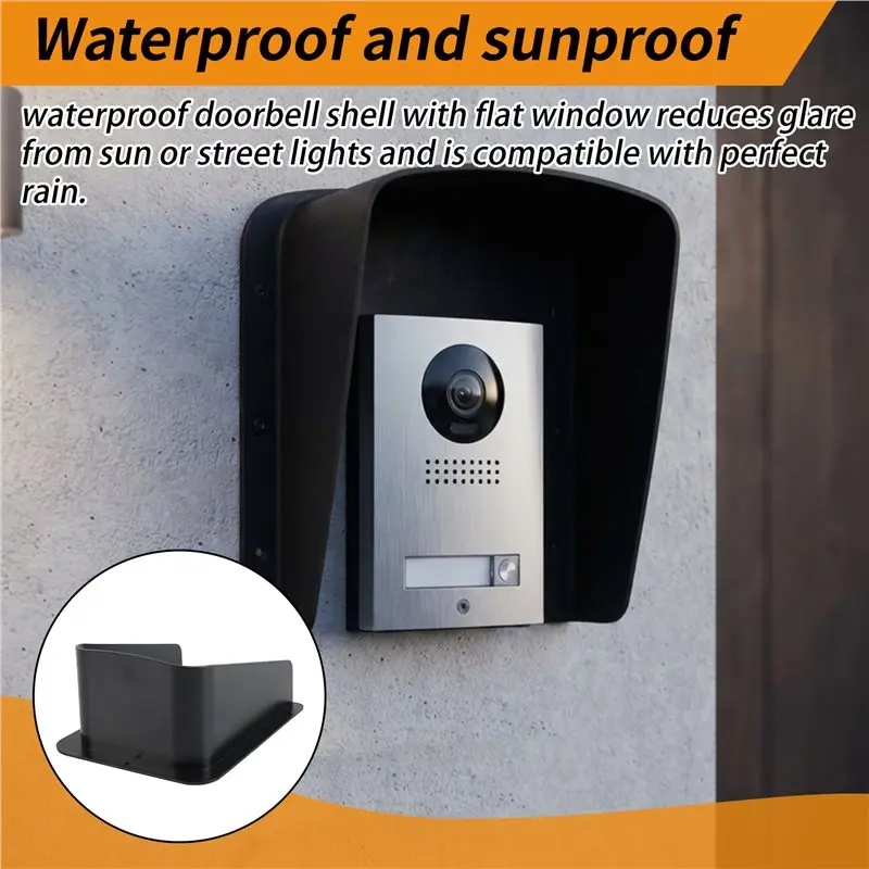 Rain Cover Doorbell Camera Waterproof Cover Doorbell Protective Cover For Smart Intercom Video Door Phone Doorbell