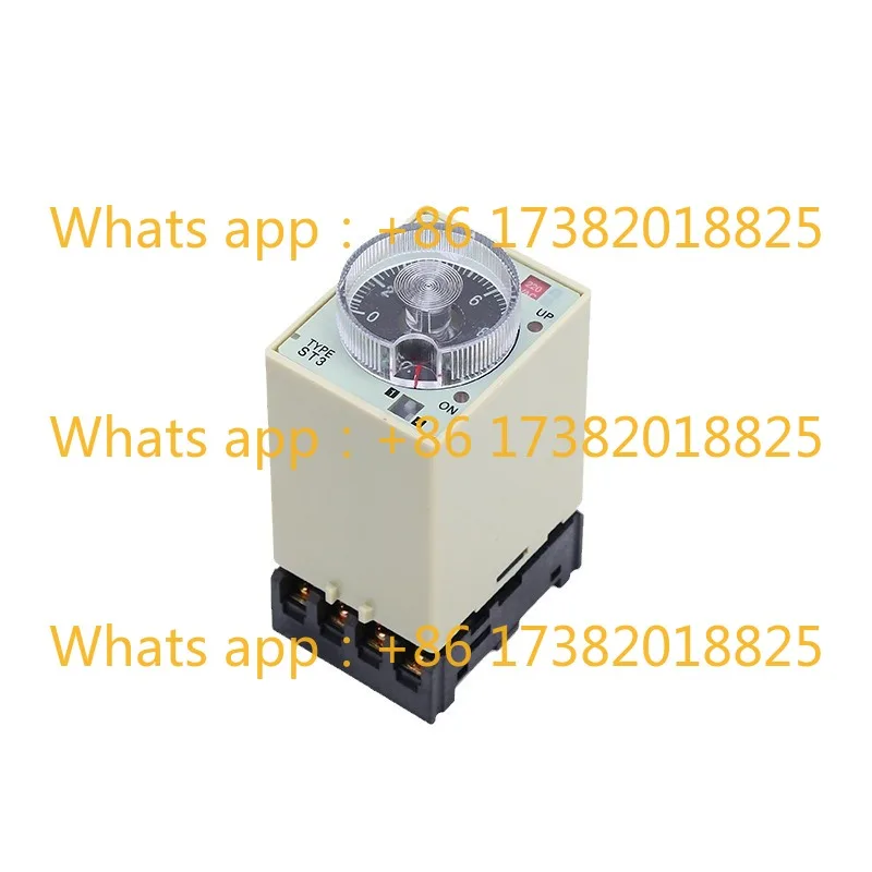 Electrical appliance wholesale knob type time relay ST3PA power-on timing delay adjustable automatic