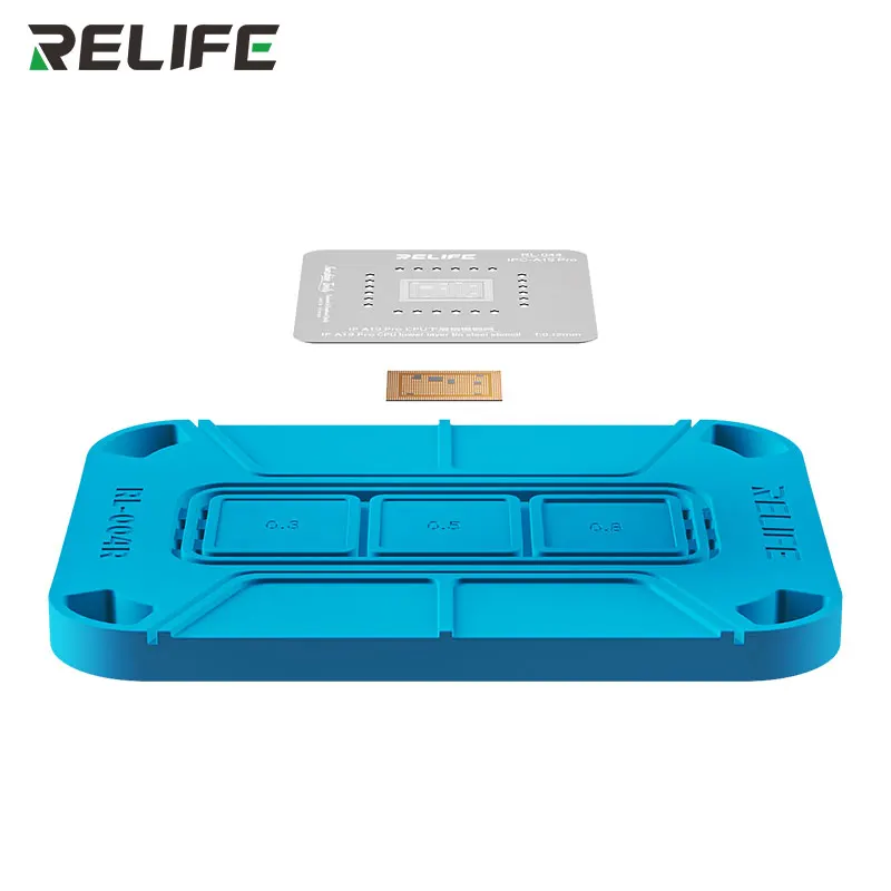 RL-004R Curved Magnetic Soldering Pad for CPU Chips Hard Drive IC Tin Plating Fast Heat Dissipation Without Bulging Phone Repair