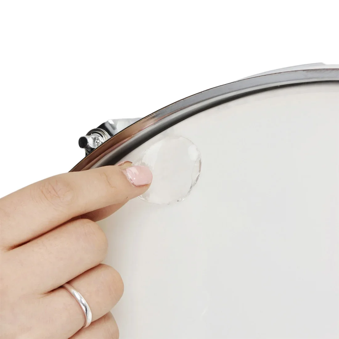 SLADE 6Pcs Drum Mute Pads Marching Drums Rubber Silent Snare Hitting Practice Tool Percussion Instrument Accessory