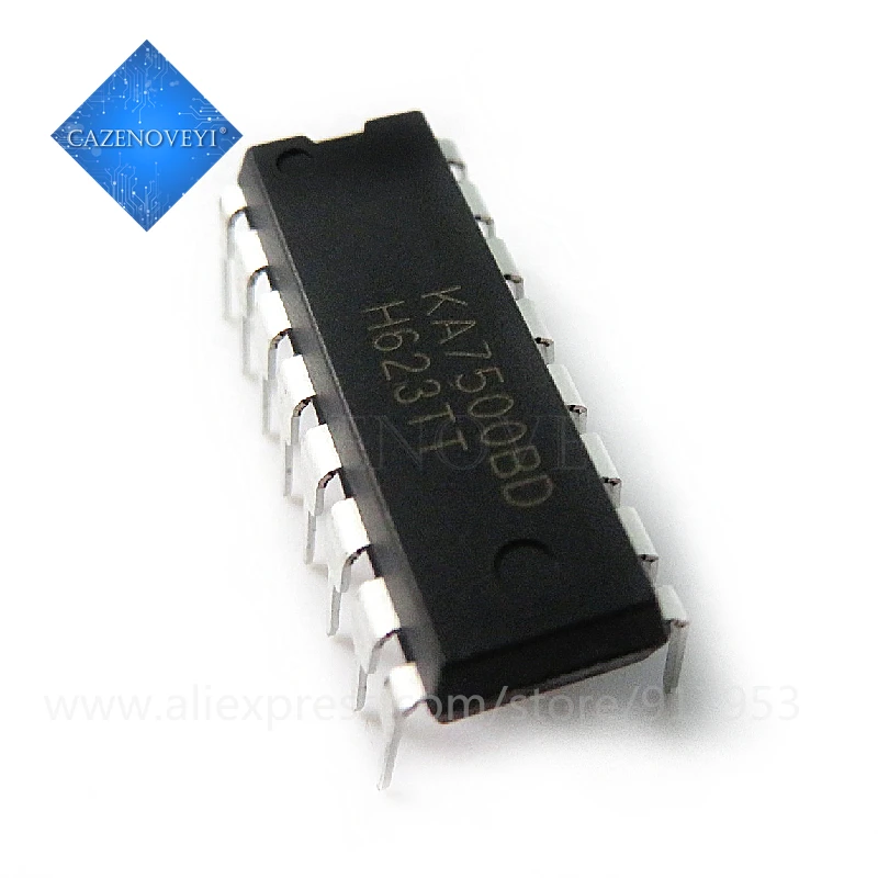 10pcs/lot KA7500B DIP KA7500BD DIP-16 In Stock