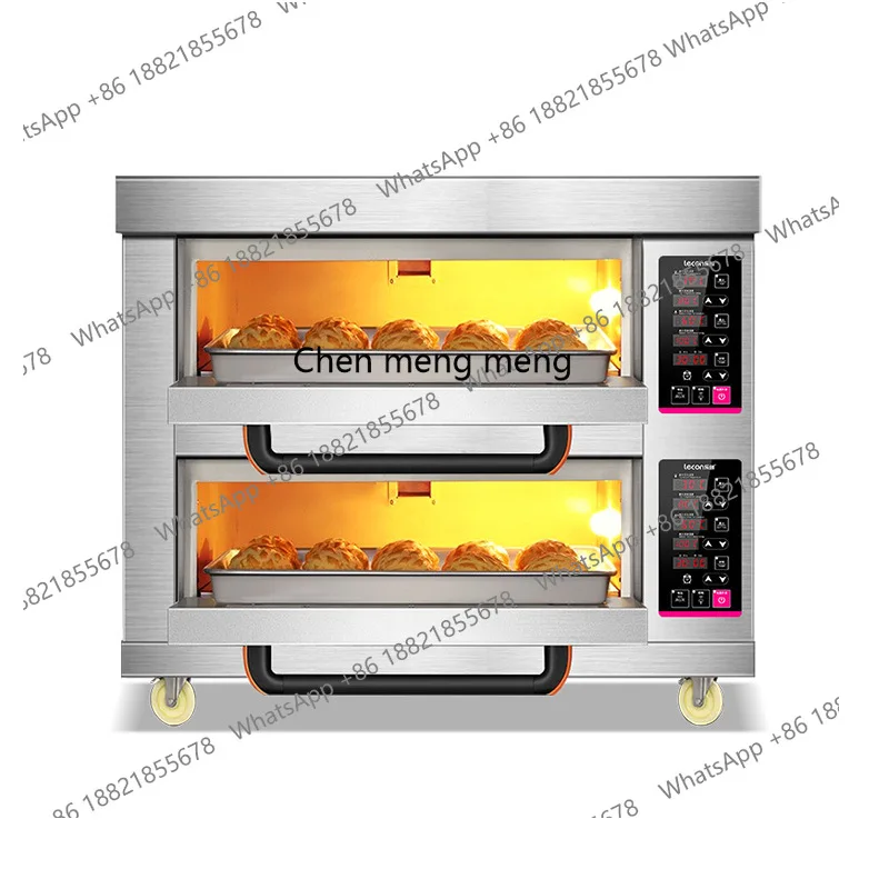 

Commercial bakery cake shop bread pizza single layer large capacity microcomputer intelligent timing oven