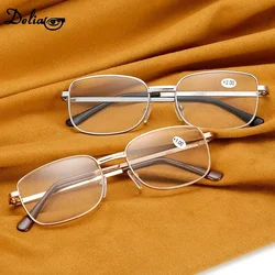 Gafas de lectura ultraligeras para hombres, lentes transparentes, lupa portátil, regalo para padres, antifatiga, presbicia, 2024