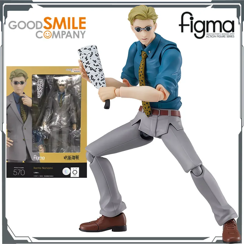 

GSC оригинальные Figma Jujutsu Kaisen Nanami Kento аниме фигурки игрушки для мальчиков Рождественский подарок Коллекционная модель украшения