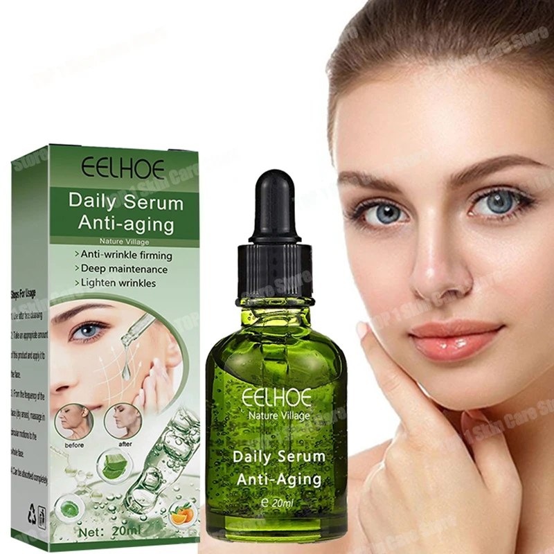 

Instant Wrinkle Remover Face Serum Lifting Firming Fade Fine Lines Anti-aging Essence Whitening Brighten Nourish Skin Care