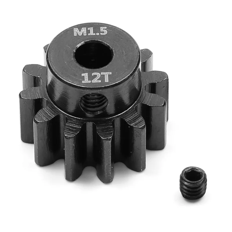 الصلب 5 مللي متر M1.5 12T 13T 14T 15T 16T 17T 18T المعادن ترس ترس المحرك ل 1/8 1/10 TRXS ARRMA LOSI RC اكسسوارات محرك السيارات