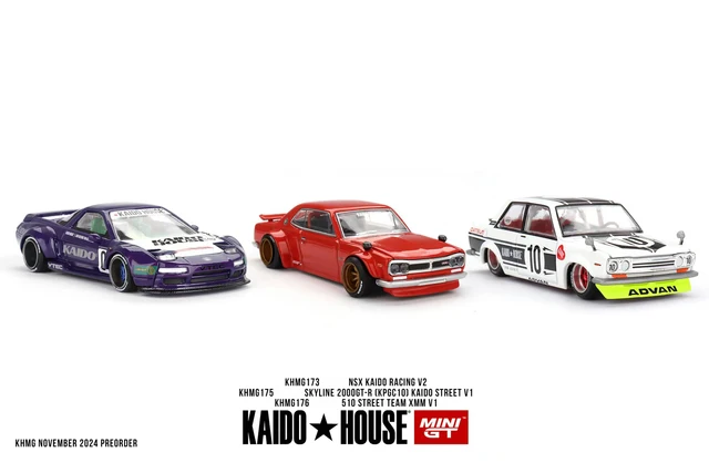 MINIGT KHMG 173 In Stock 1:64 Honda NSX Racing V2 Openable