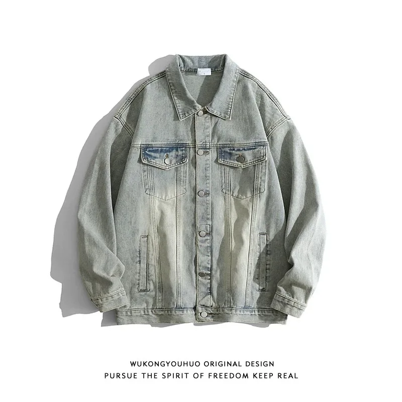 メンズコート-コピー-リフレクティブ-ウール-プラッシュ-イエロー-ネイビー-フィッシング-ボンバー-オーバーコート-ボタン-グッズ-ナイト-エア-刺繍-ハート