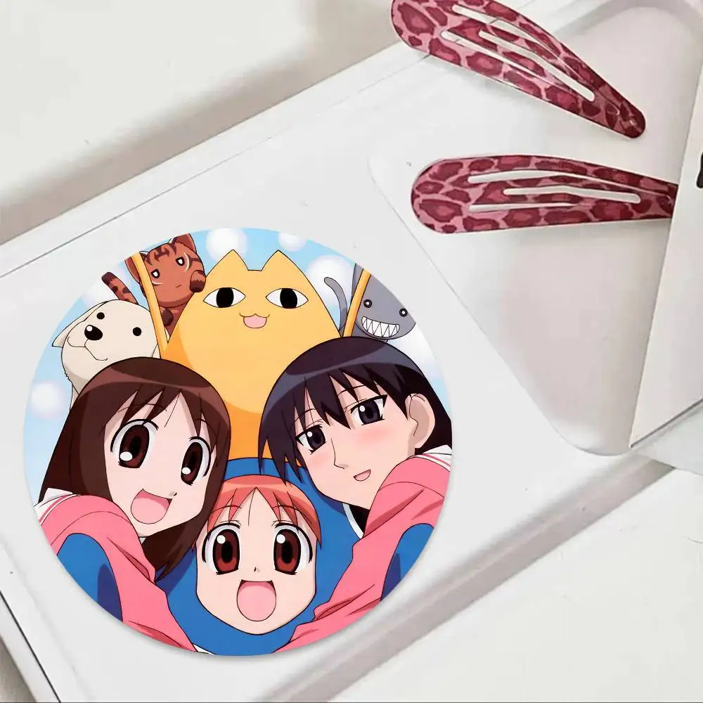 Azumanga Daioh أنيمي شارات شارة مستديرة صفيح عملة بروش الملابس على ظهره اكسسوارات التلبيب دبوس