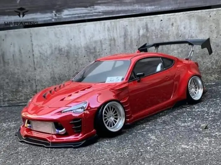 1/10 On Road Drift Flat PAB-3199 86 ZN6 BN SPORTS Clear Body SHELL FOR HSP HPI REDCAT Tamiya tt01 tt02 KYOSHO VRX MST FS YOKOMO