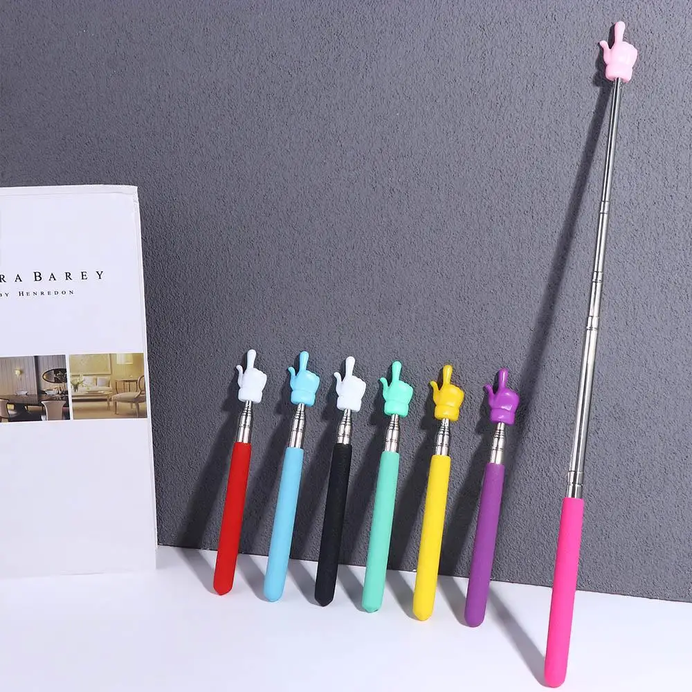 

White Board Class Pointer Stick Teaching Stick Finger Reading Guide Preschool Teaching Tools Teacher's Special Pointer