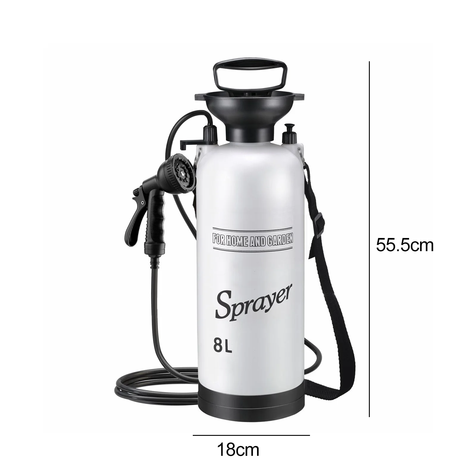 Portable Water Sprayer with 3 Meter Long Hose Beach Shower Multi-Functional Shower Pump for Hiking Traveling Garden Beach view 6