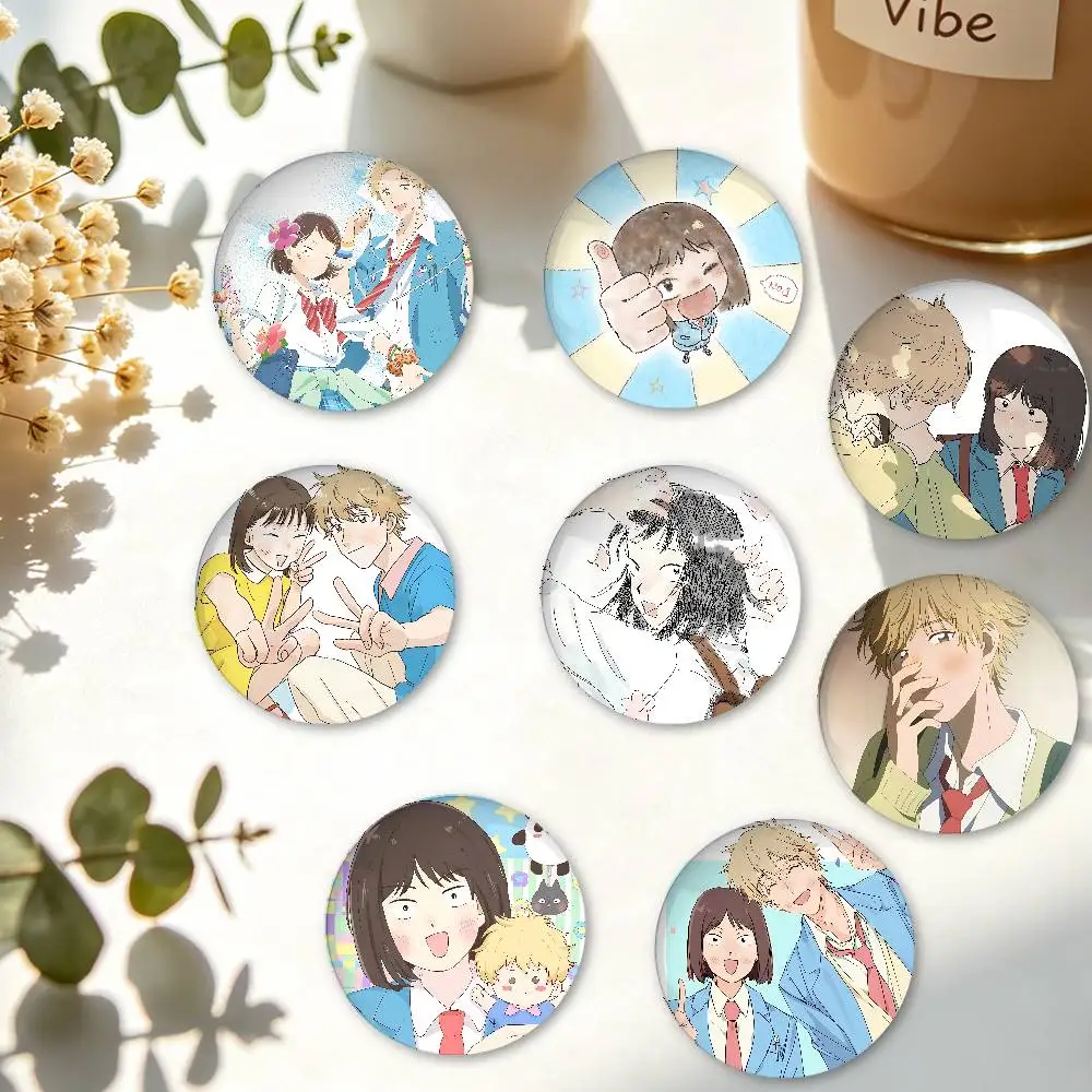 Kawaii S-Skip And L-Loafer Badges Creative Tinplate Button PinsBrooch Creative Quotes Badge Clothes Gift For Kids Friends