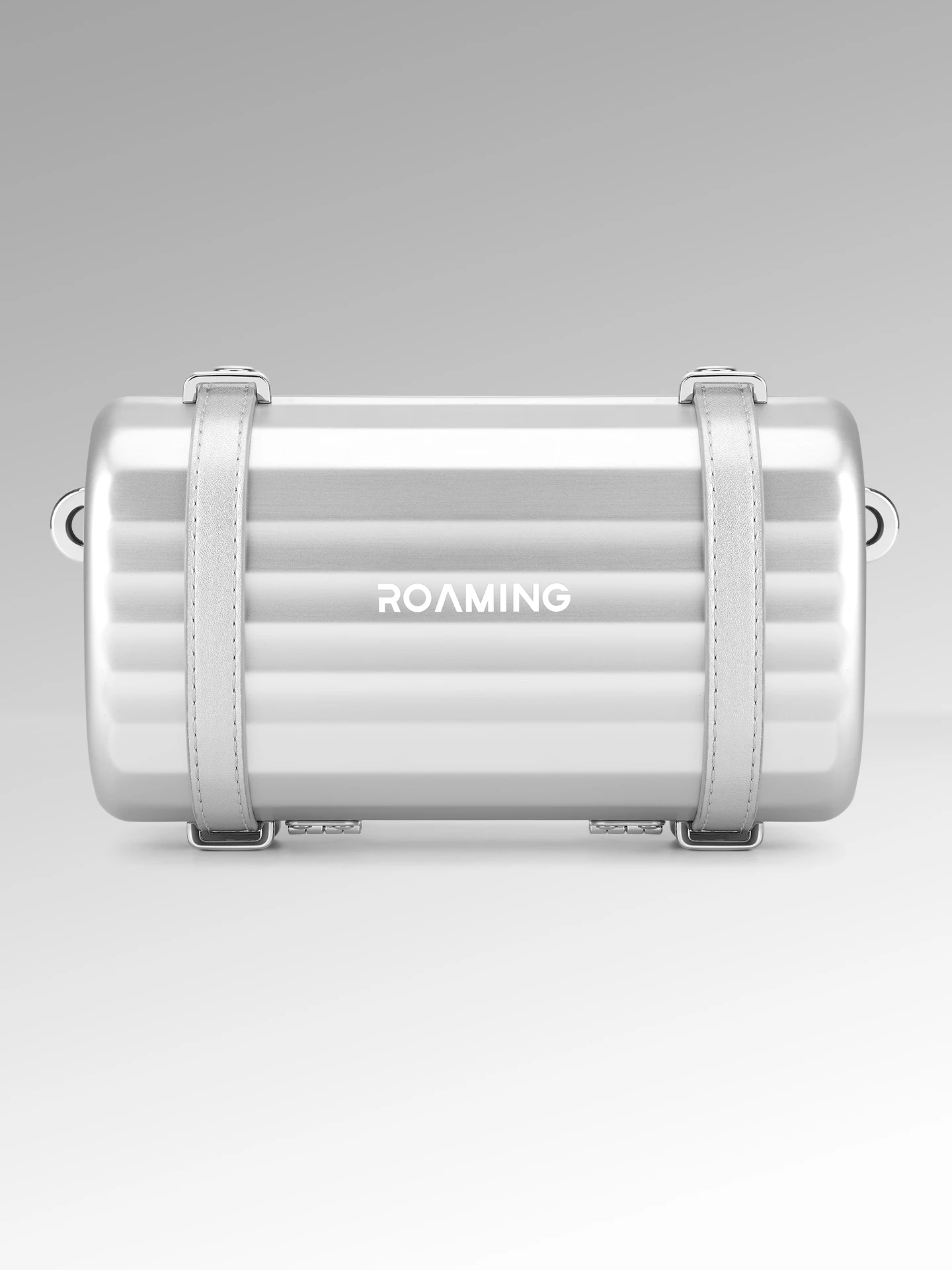 Portable Aluminum Magnesium Alloy Mobile Phone Bag Men's Crossbody  Shoulder Bag Convenient Carry-On Small Bag Gift Box