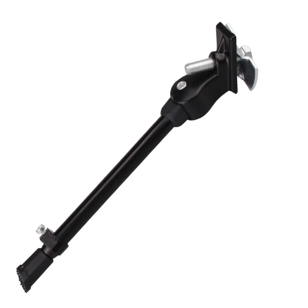 

1Pcs Bike Kickstand Adjustable Durable Aluminum Alloy Bicycle Parking Rack Side 24-27 Inch Mountain Folding Bike