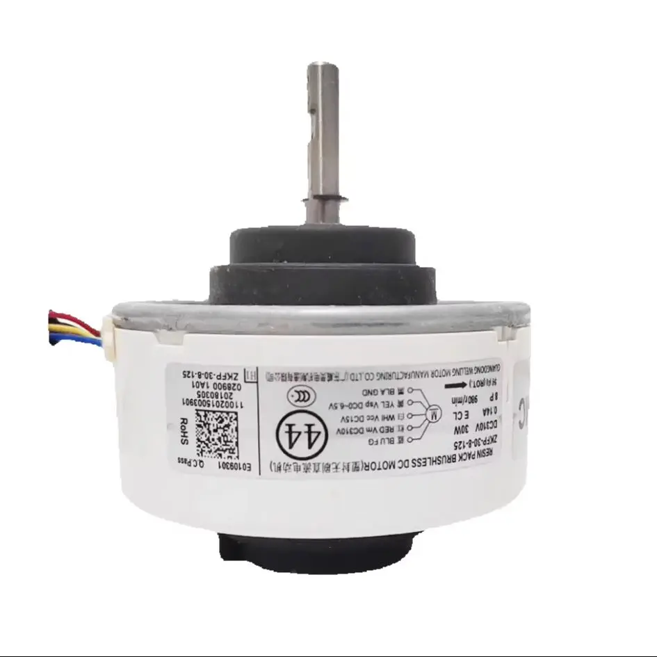 new for Air conditioner machine motor WZDK30-38G-3 ZKFP-30-8-125 Motor fan