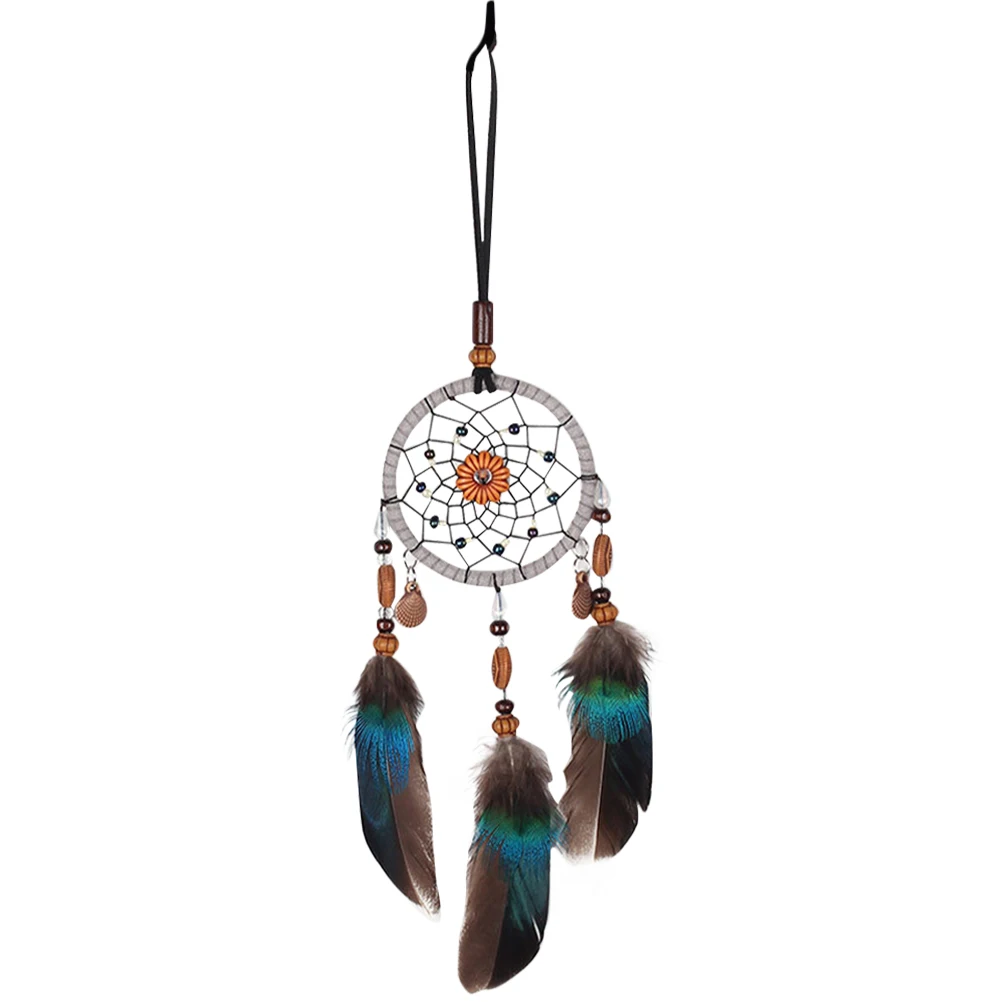 

Car Accessories Plumes Dream Catcher Vintage Decor Home Pendant nament Wall Window Decorative Dreamcatcher Unique