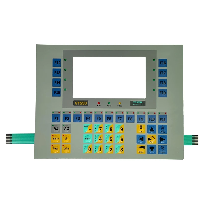 

New Replacement Compatible Touch Membrane Keypad for ESA VT550 VT550W VT55000P0