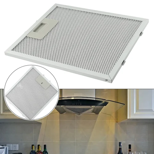 Filtros de campana de cocina de acero inoxidable, Extractor de malla metálica, filtro de ventilación, grasa aluminizada de 5 capas, herramientas de cocina de varios tamaños, 1 ud.