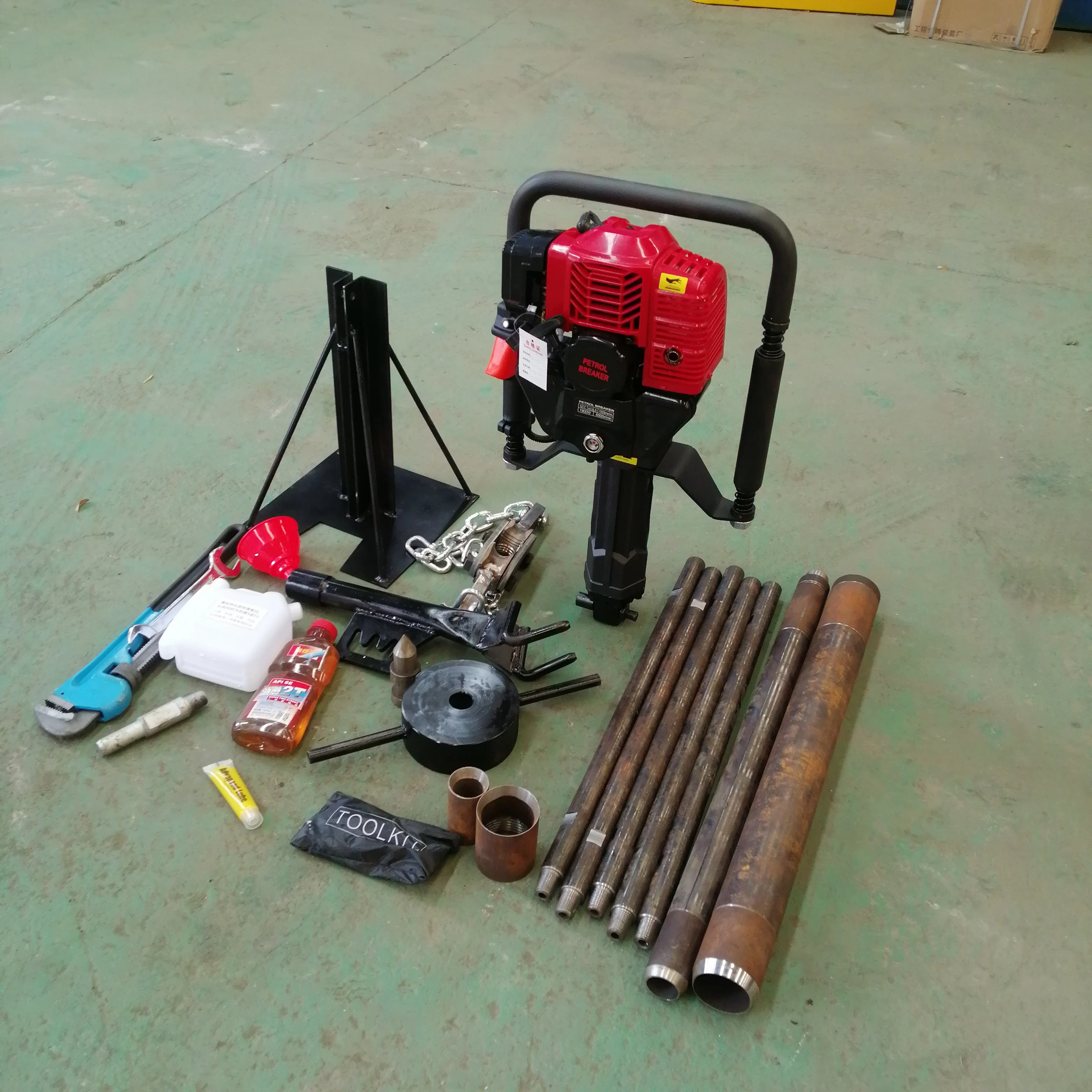 Customized small portable core sampling drilling machine 10m 15m 25m gold mining drill rig