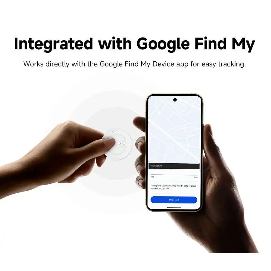 جهاز تعقب Mili Mitag Go المتوافق مع البلوتوث لجهاز Android Item Finder يعمل مع Google Find My Device