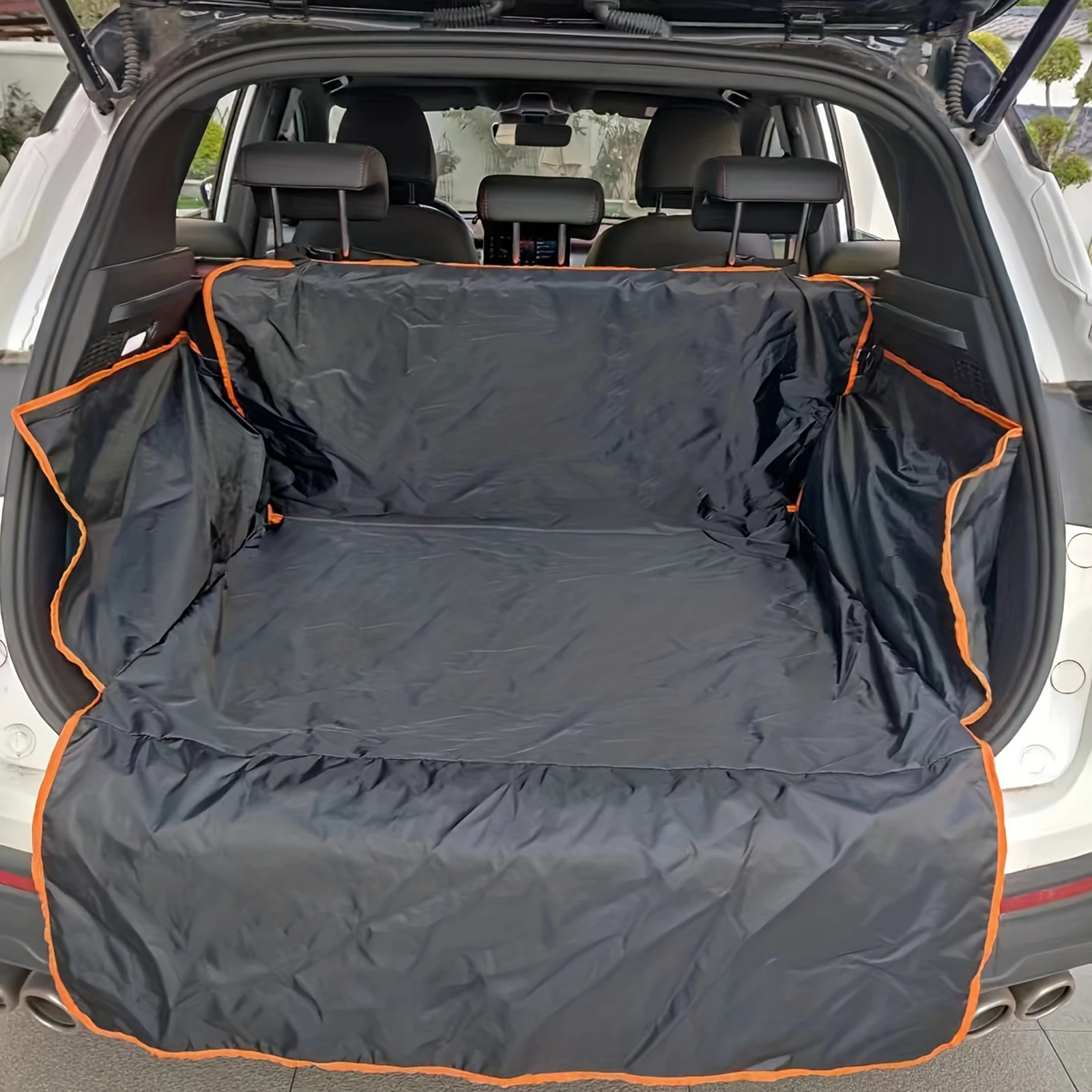 1pc SUV Cargo Liner for Dogs, Universal Car Trunk Pet Mat, Dirt-resistant Scratch-resistant, Waterproof Pet Cargo Cover Dog Seat