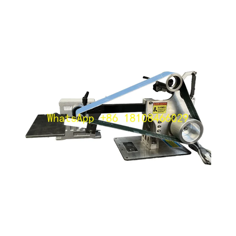 

The Small Sand and Abrasive Belt Machine Is Used for Polishing, Sharpening, and Cutting with V Power