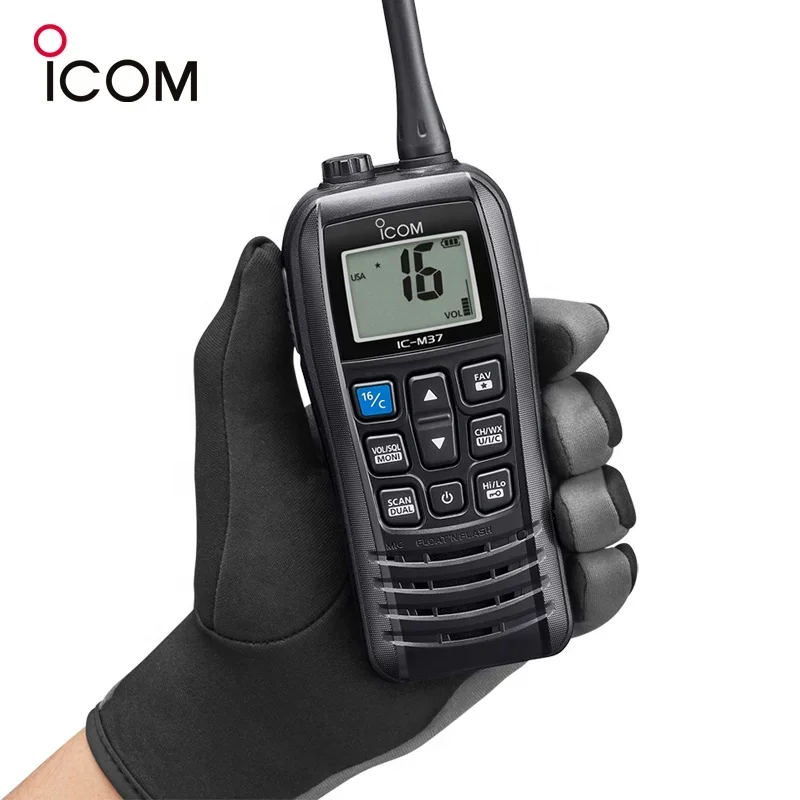 

Icom IC-M73 VHF Marine Portable Communication Radio Long Range Two Way Radio IPX8 Waterproof Woki Toki