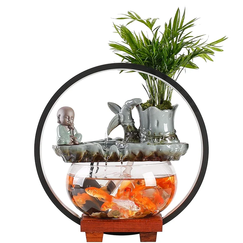 

Smoke Zen Censer Incense Burner Waterfall Large Lotus Decoration Incense Holder Reflux Luxury Incienso Quemador Home Decor