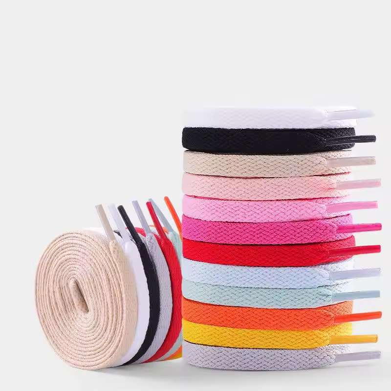 26Colors Flat Shoelaces Adult Kids Black White Pink Laces Sneakers Shoestring No Elastic Shoelace Leisure Lacet Shoe Accessories