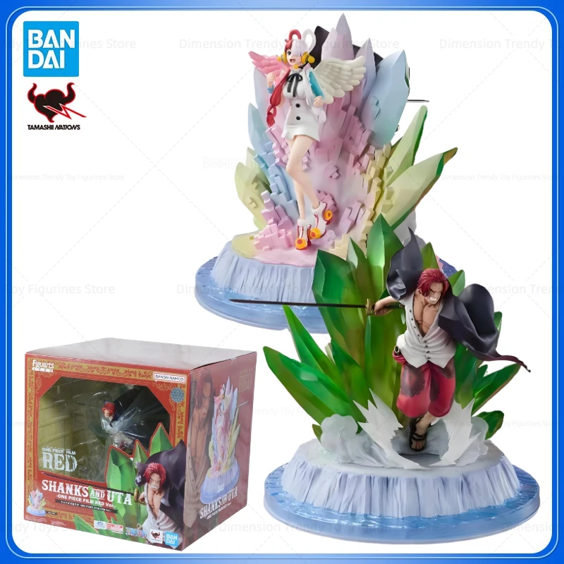 

Bandai In Stock Figuarts ZERO FZ Anime One Piece Red Haired Shanks Uta The Movie Action figure Model Toy Gift DT