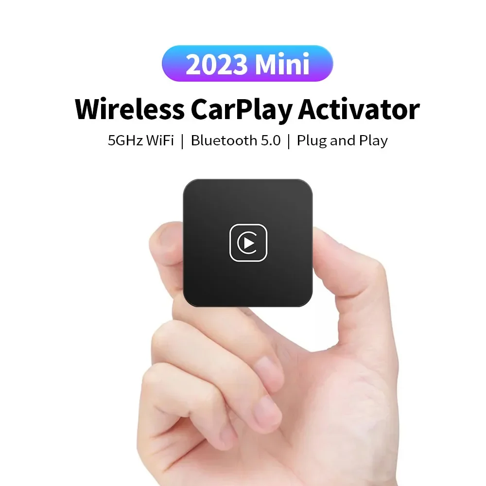 

A1 Mini CarPlay Box For Audi Mercedes Volvo Volkswagen Etc Wireless CarPlay Adapter Support Auto Connection Charging Siri IOS15