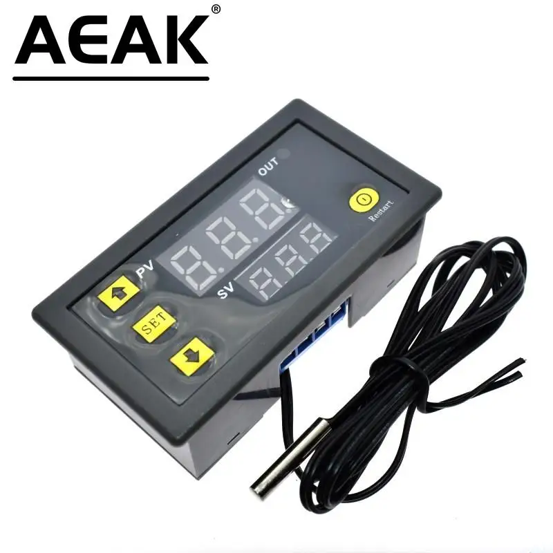 New Timing Delay Timer Relay Module Digital LED Dual Display Cycle 0-999 Hours Adjustable Power Supplies Mayitr 1500W 0-999h