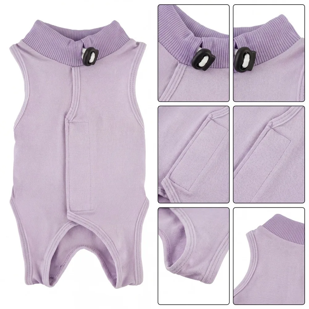 Breathable Cat Recovery Suit for Kittens and Adult Cats to Support Healing After Spaying Neutering and Other Surgeries