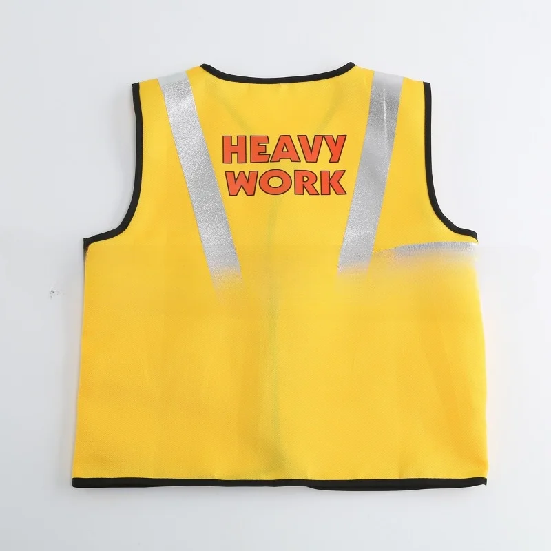 Little Engineer Horse Clip Performance Suit Toy Set Repair Worker Role Playing Suit Construction Worker Role Playing Suit