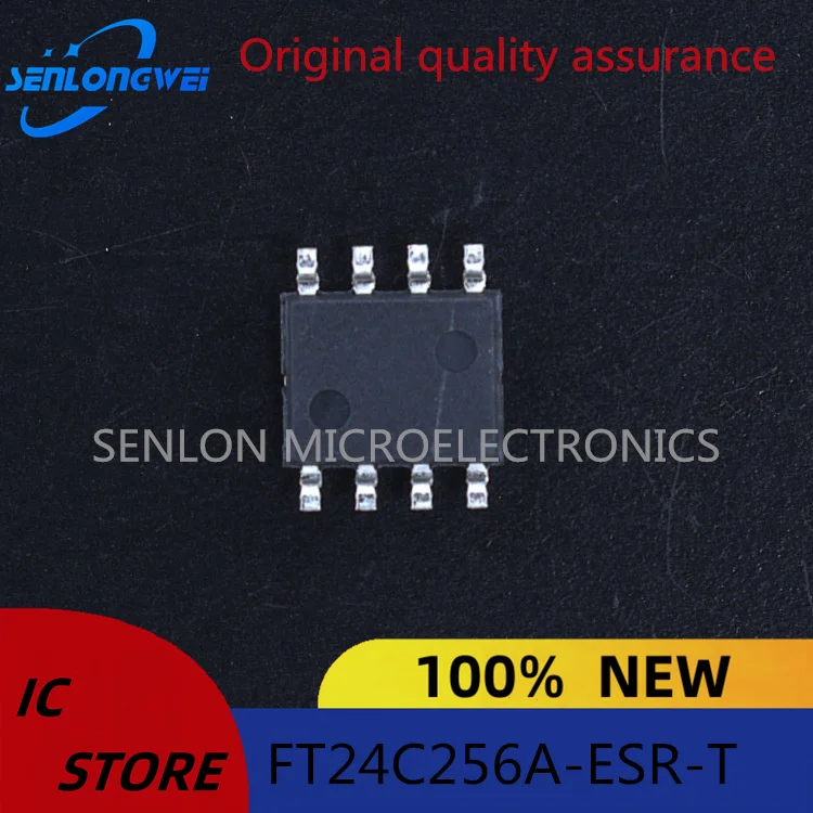 10Pcs New original FT24C256A-ESR-T SOP-8 24C256 I2C interface EEPROM memory