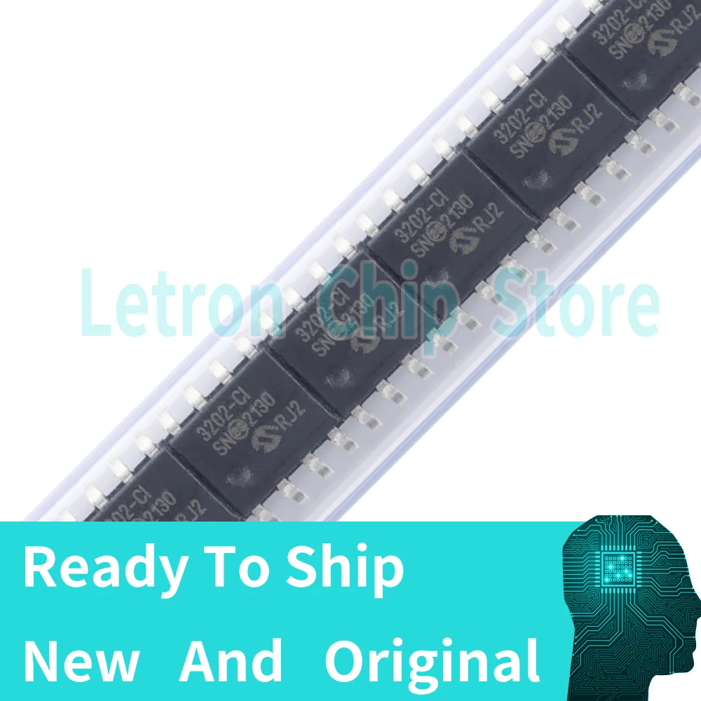 5PCS/Lot MCP3202/3204/3208 Original Chip ADC IC MCP3202-CI/SN MCP3204-CI/SL MCP3208-CI/SL