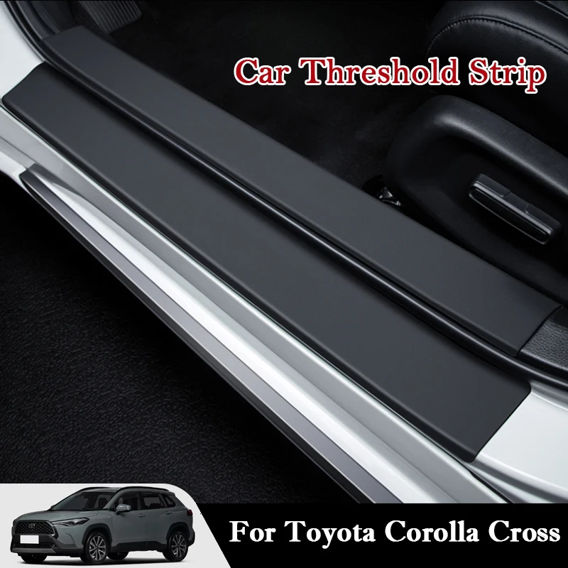 

Для Toyota Corolla Cross 2020-2025 автомобильный порог, защитные наклейки на дверь багажника, устойчивые к царапинам, ударопрочные наклейки, накладка