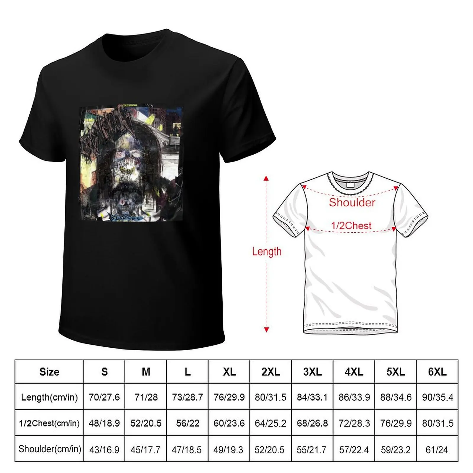 Bladee Cold Visions T-Shirt Anti-Pilling Casual T-Shirt