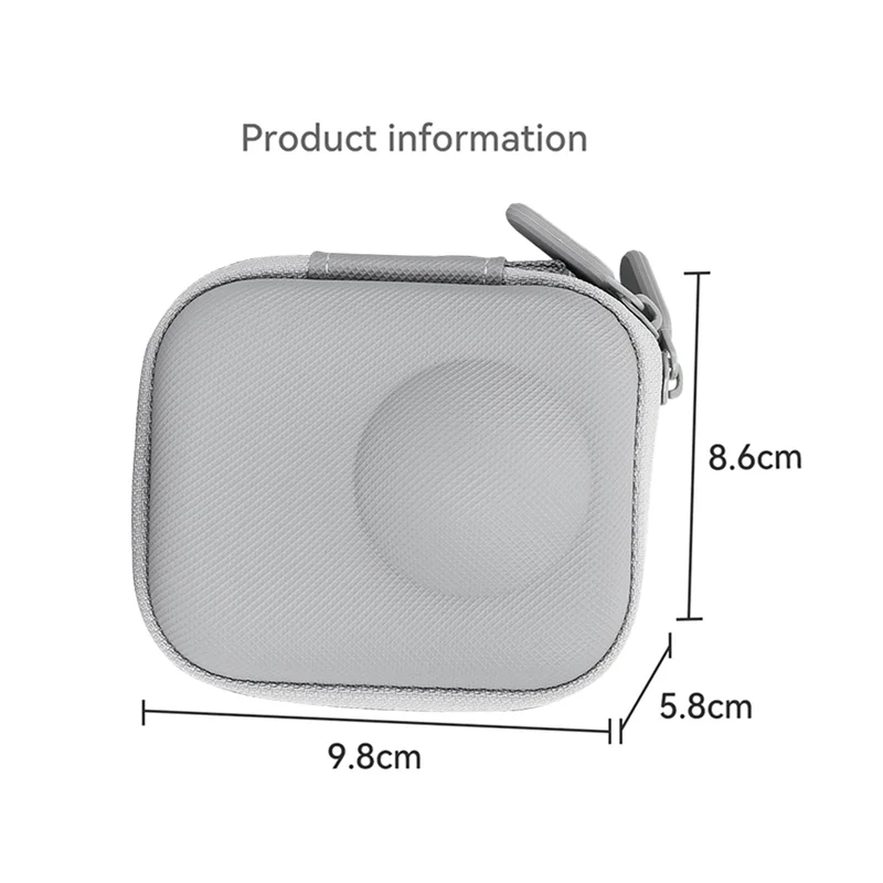 Ingenious-For DJI Osmo 360 Sport Camera Mini Storage Case PU Protectors Bag Portable&-Portable Accessories For DJI Osmo 360