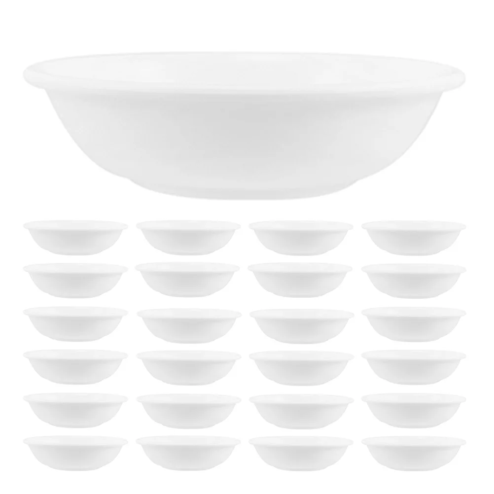 

30pcs Mini Sauce Plates Plastic Dipping Bowls 30 Pack Small Condiment Dishes For Soy Sauce Vinegar Ketchup Sushi Japanese