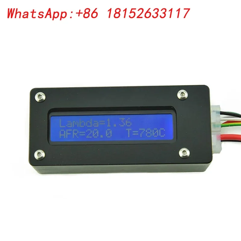 BB2025 Analizador de relación aire-combustible pequeño portátil LSU4.9 Dle60120 carburador de motor de Dron ajusta el valor Afr y el valor Lambda MM