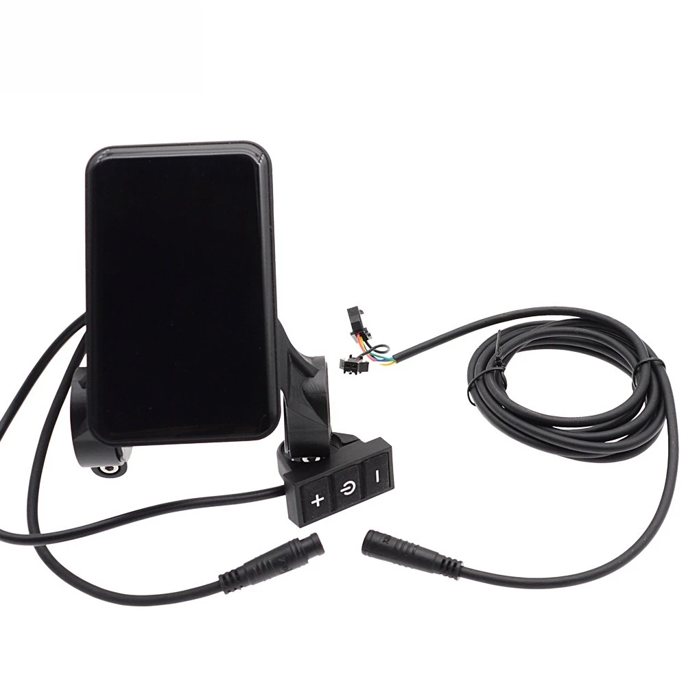 6 Pin Color LCD Dashboard 24V 36V 48V Electric Bike Scooter Speedometer