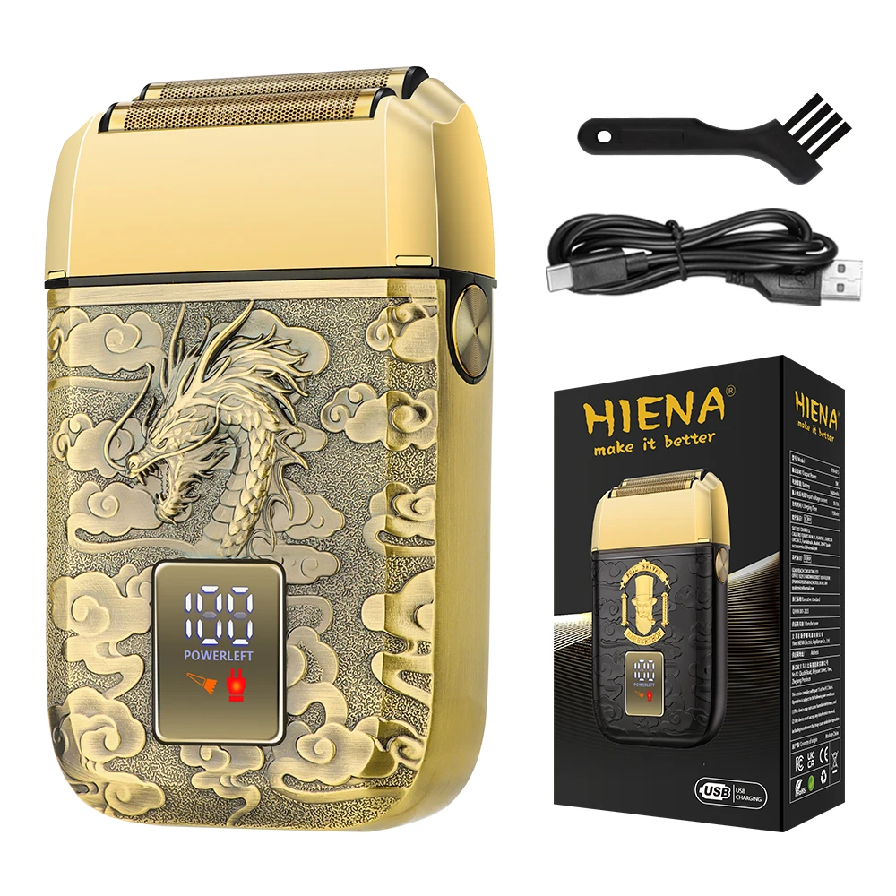 

Модернизированная электробритва с тройным лезвием в стиле ретро для легкого бритья — эксклюзивная мужская бритва