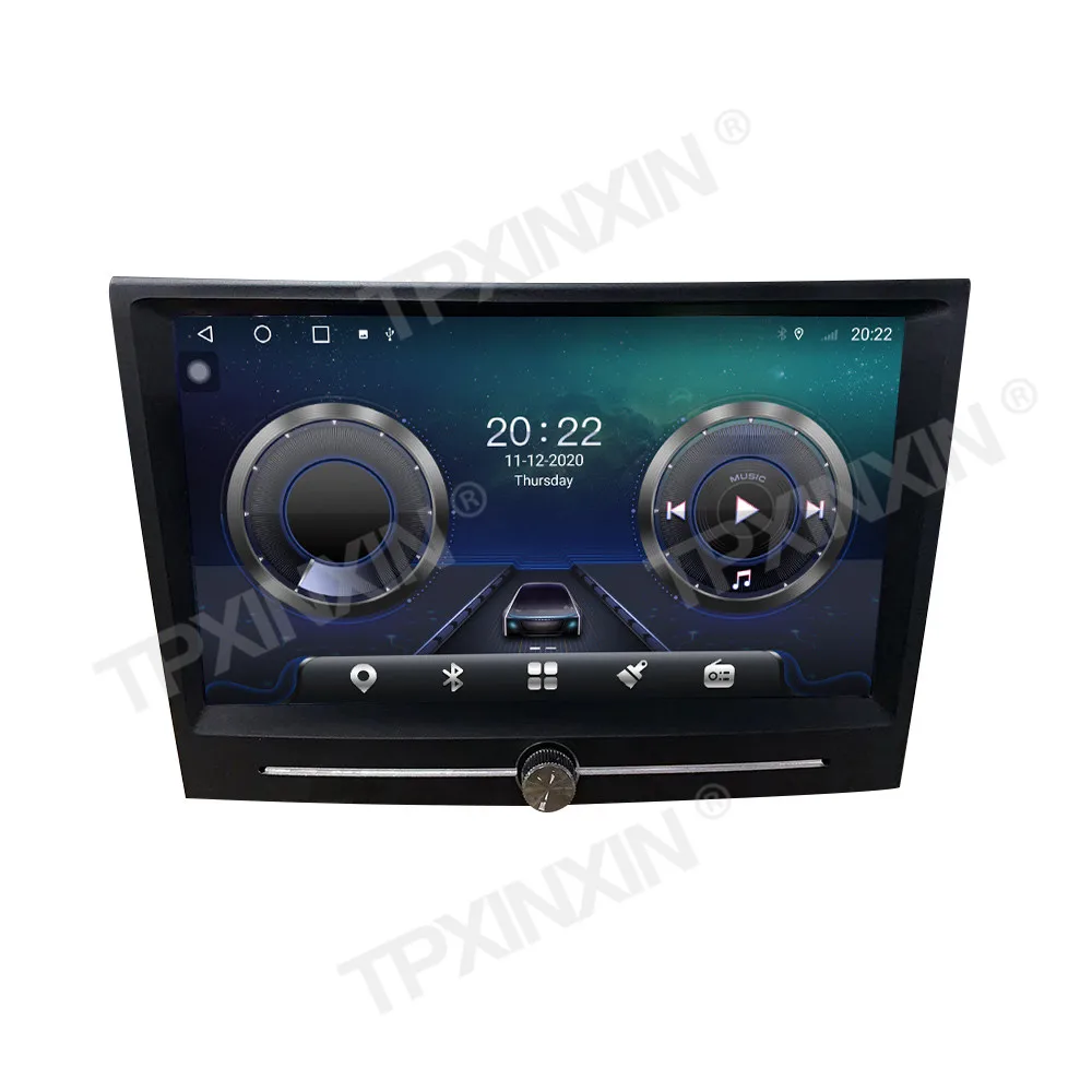 Android Auto Android 12 Stereo mobil untuk Porsche Cayenne 2004-2012 Radio mobil Multimedia Player navigasi GPS