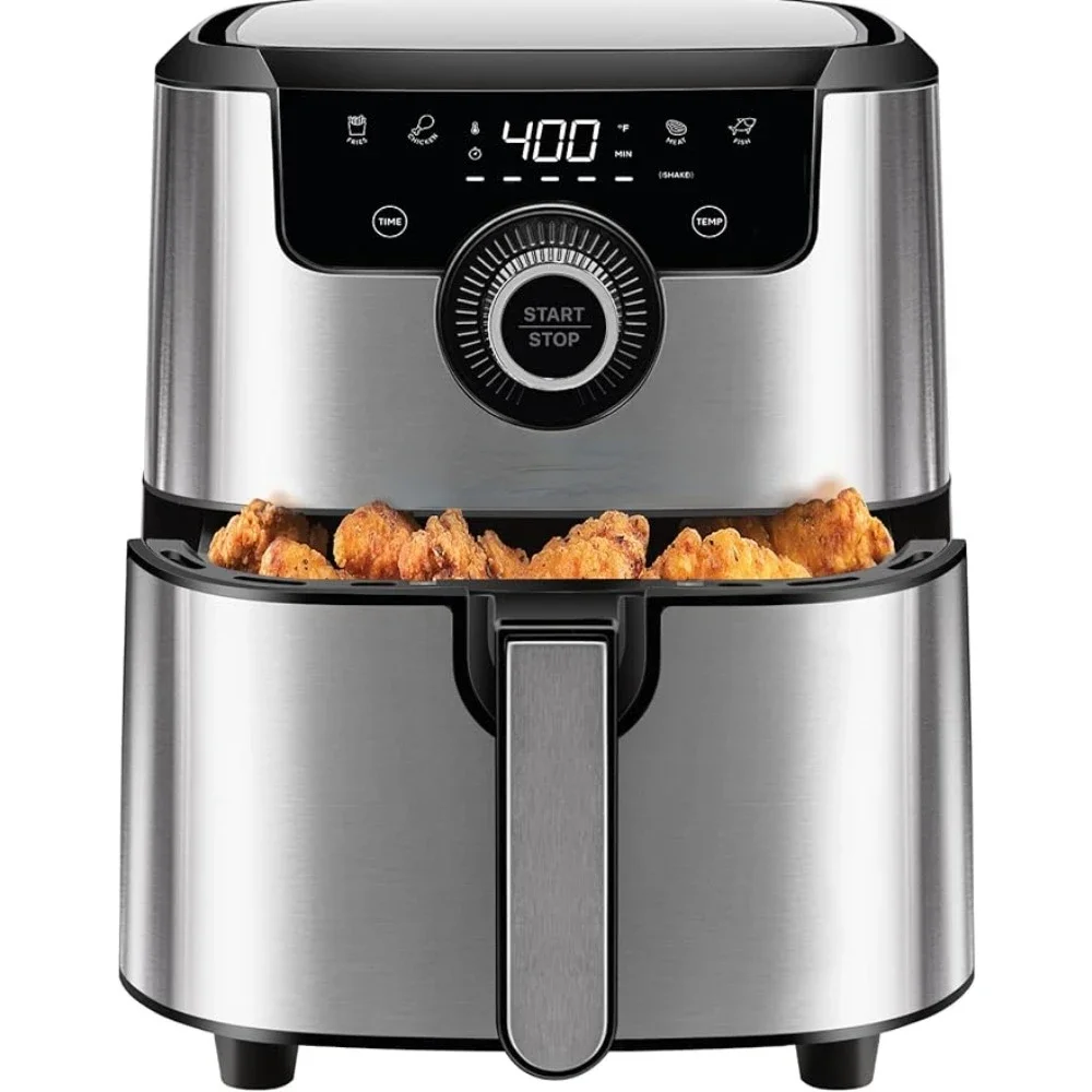 Healthy Cooking, 4.5 Qt,User Friendly and Dual Control Temperature