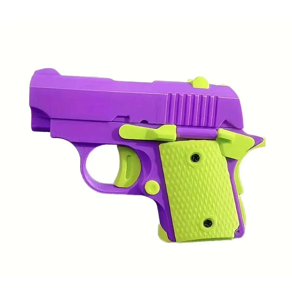 Veilig Mini 1911 Speelgoed Pistool 3d Print Fidget Speelgoed Voor Kinderen Meisjes Stress Verlichting Speelgoed Verjaardagscadeau Dropshiping