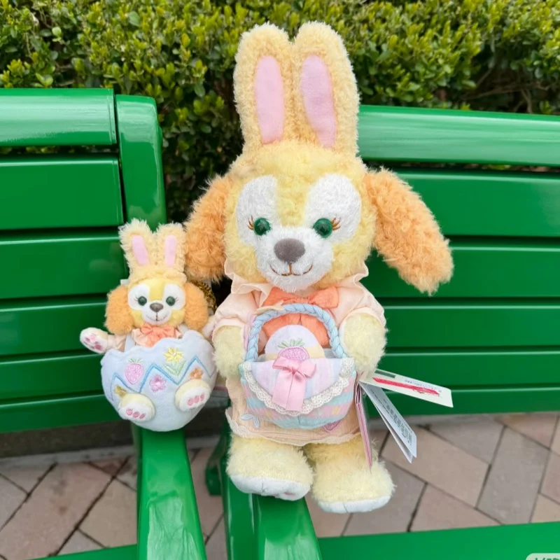 

Disney Authentic Spring Easter Egg Series Duffy And Friends Plush Keychain Backpack Pendant Doll Decoration Birthday Gift