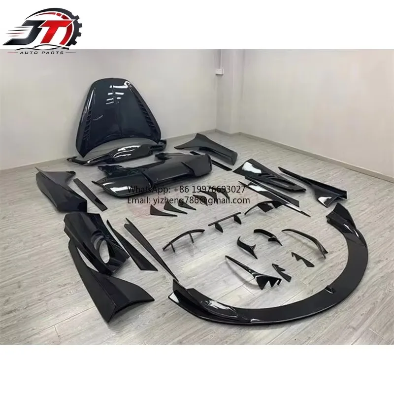 Carbon Fiber Topcar Style Body Kit for McLaren 720S Upgrade Front Splitter Diffuser Spoiler Aerodynamic Performance Kit